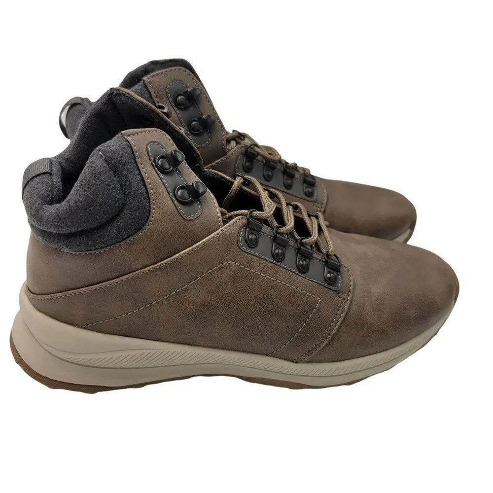 Khombu Mens Size 10 Hiking Boots New Insulated Lace Up Winter Ski Snow Street